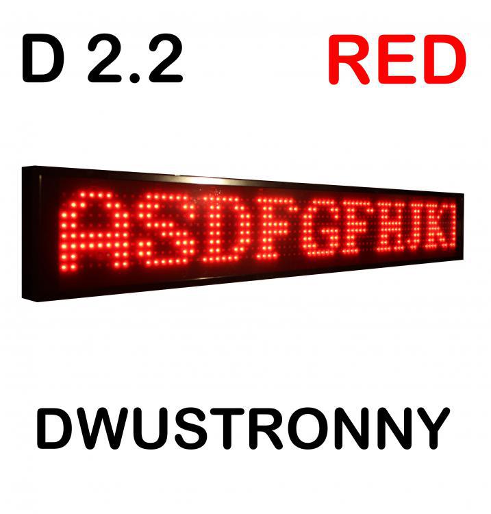 Wywietlacz D 2.2 dwustronny